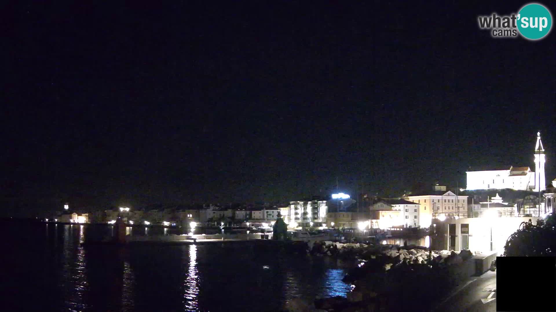 Piran – Pogled proti Punti in Mandraču