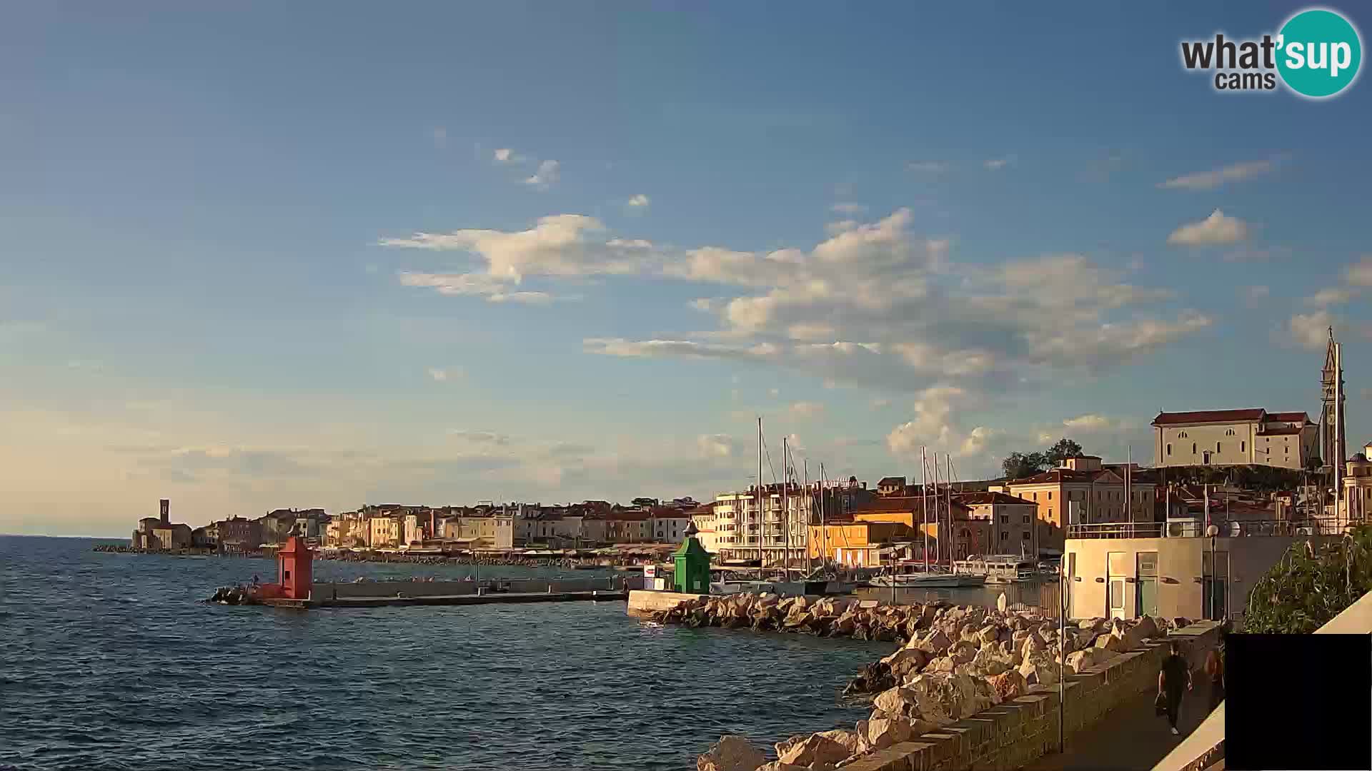 Piran – Pogled proti Punti in Mandraču