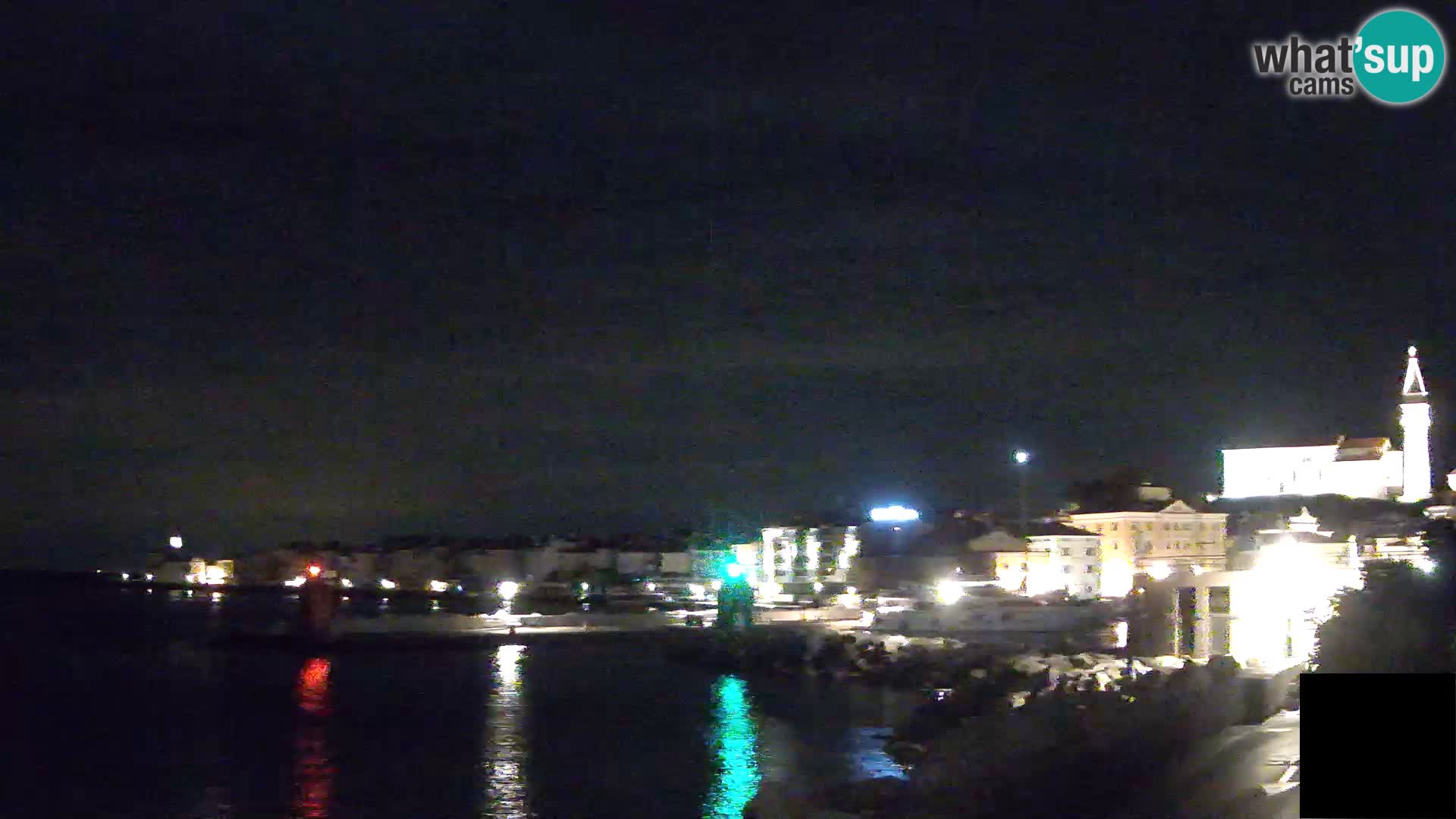 Piran – Pogled proti Punti in Mandraču