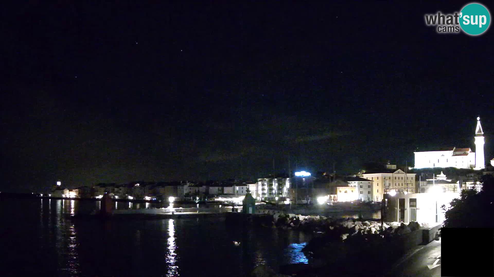 Piran – Pogled proti Punti in Mandraču