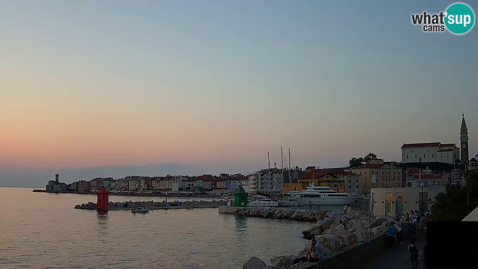 Piran – Pogled proti Punti in Mandraču