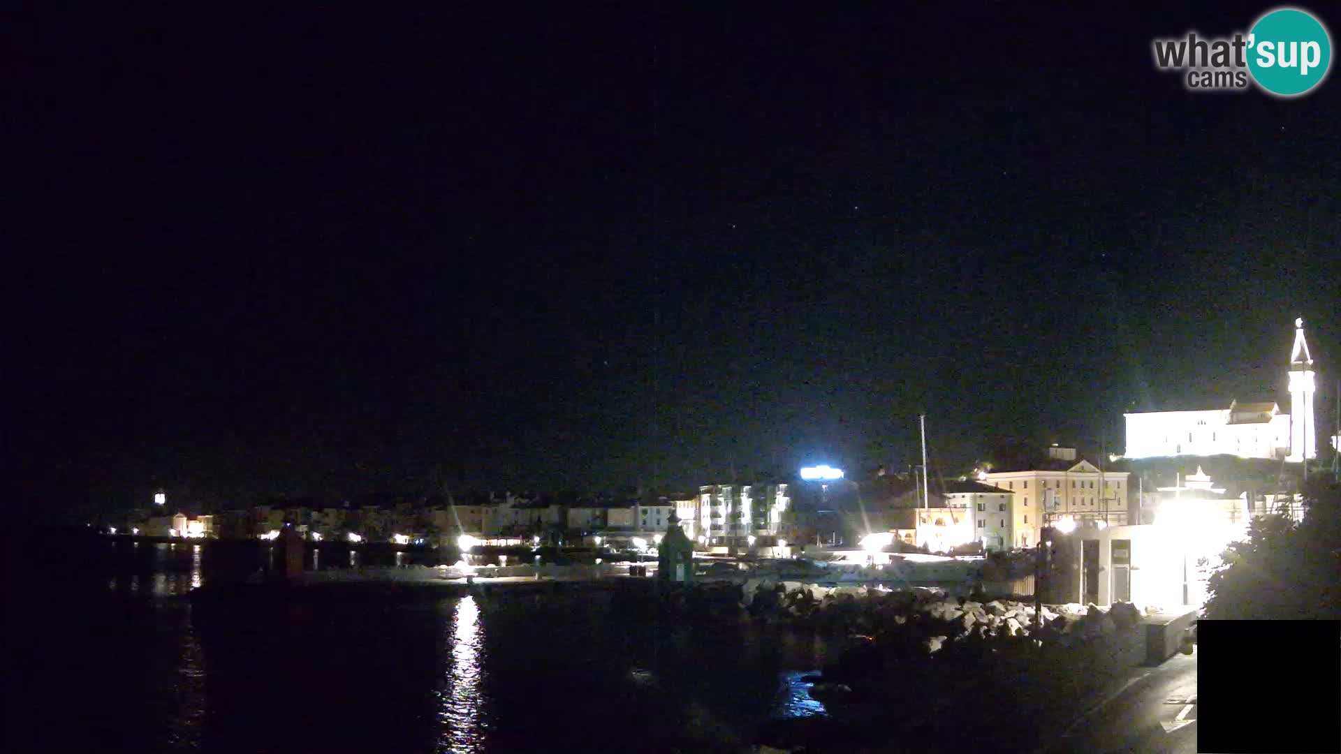Piran – Pogled proti Punti in Mandraču