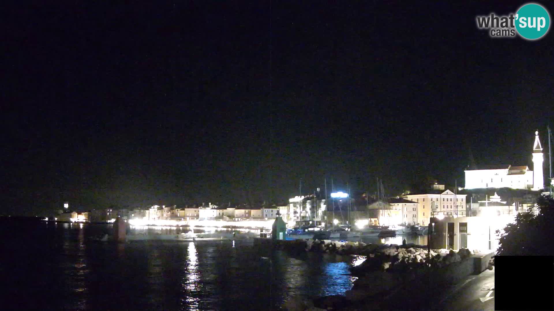 Piran – Pogled proti Punti in Mandraču