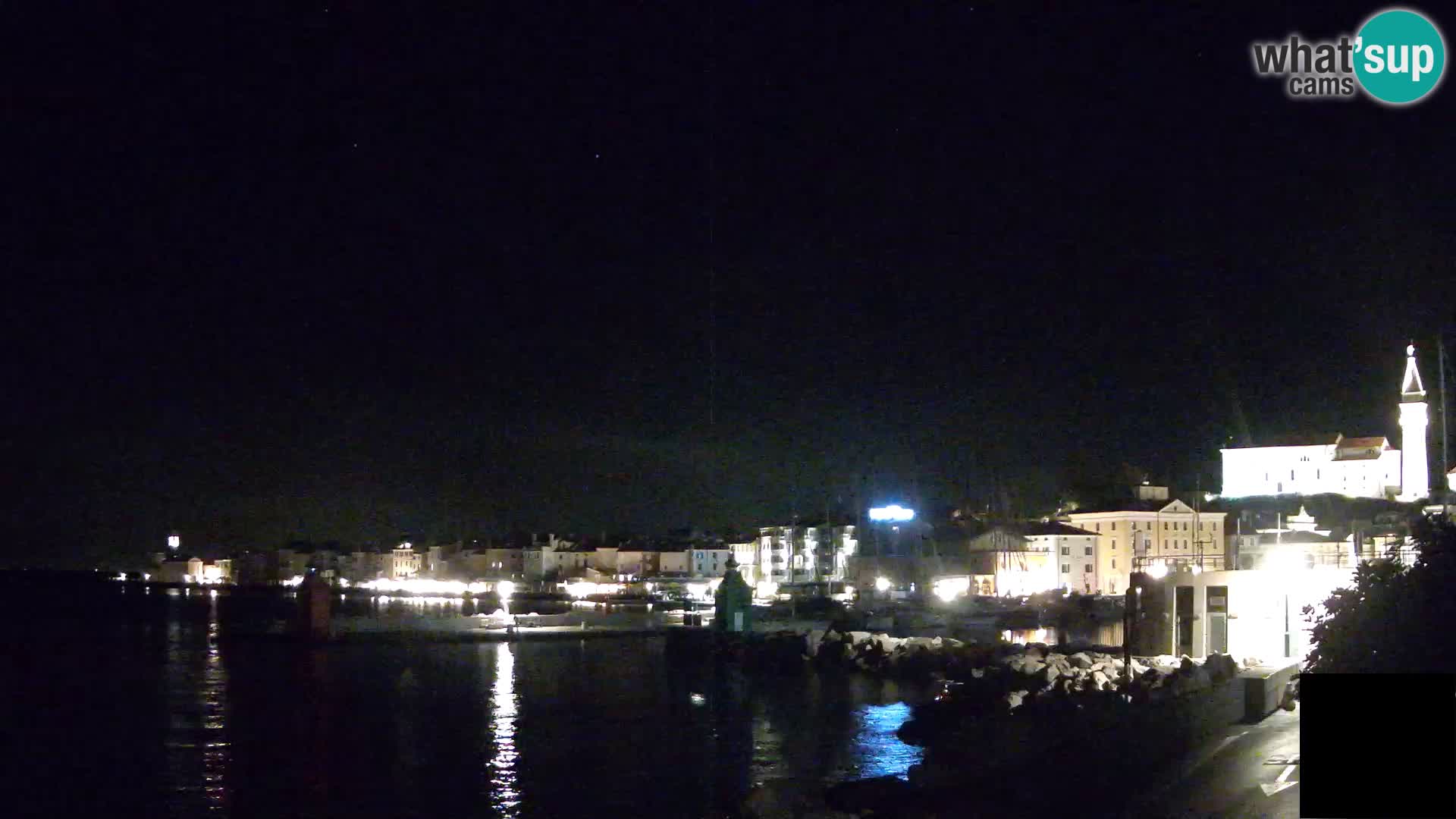 Piran – Pogled proti Punti in Mandraču