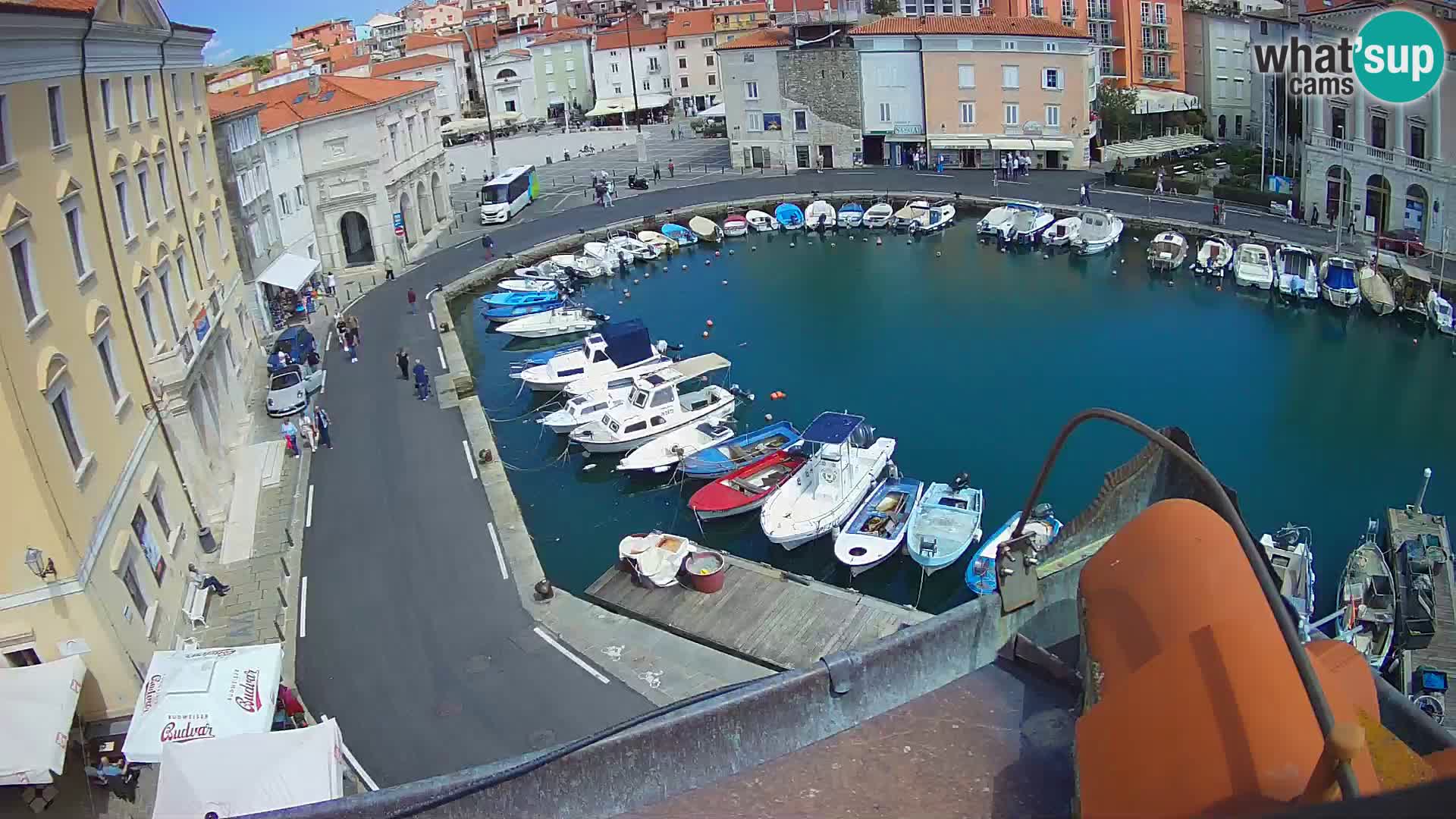 Villa Piranesi Pogled v živo Piran – Slovenija