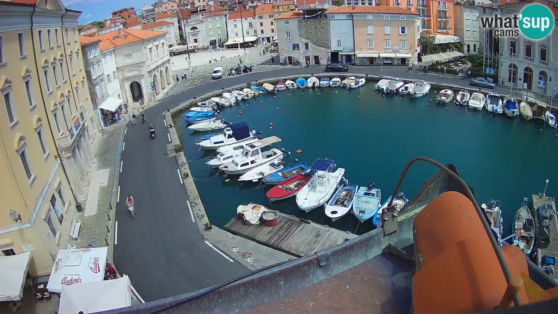 Villa Piranesi Pogled v živo Piran – Slovenija