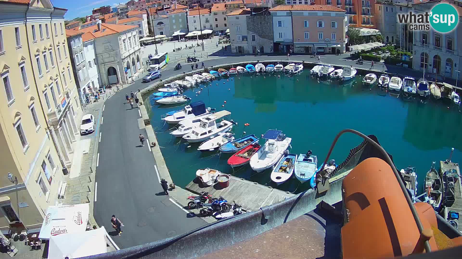 Villa Piranesi Pogled v živo Piran – Slovenija