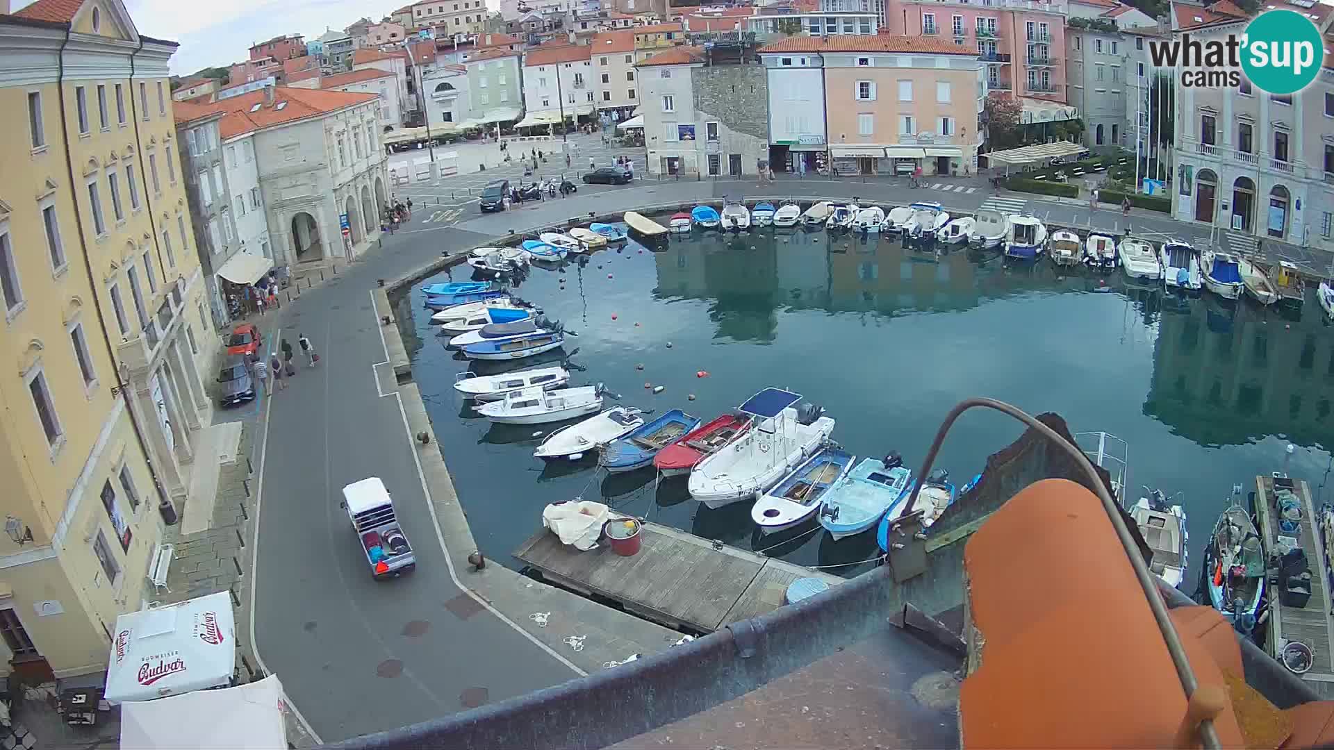 Villa Piranesi Pogled v živo Piran – Slovenija