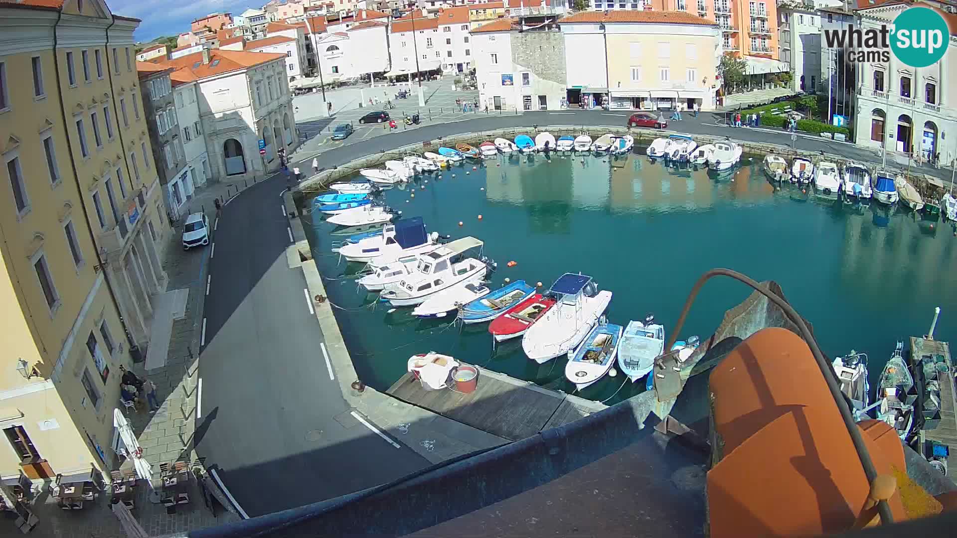 Villa Piranesi Pogled v živo Piran – Slovenija