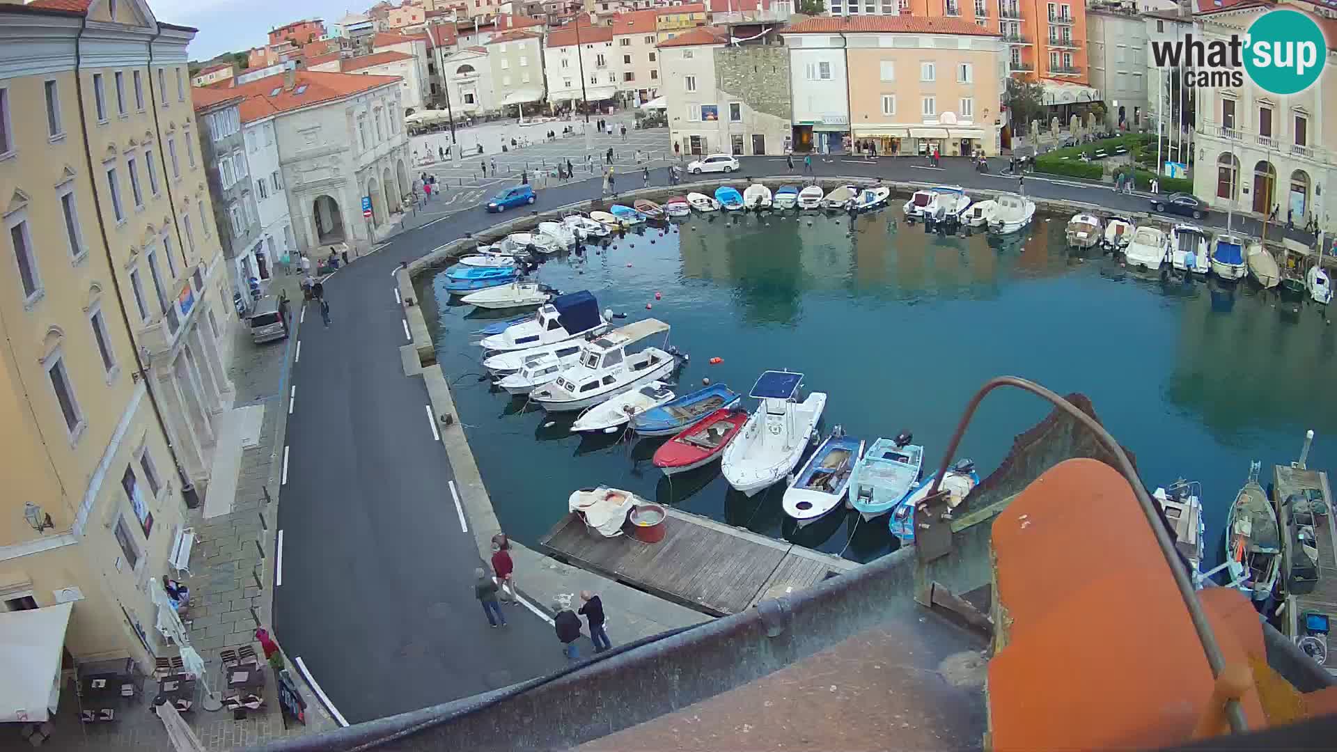 Villa Piranesi Pogled v živo Piran – Slovenija