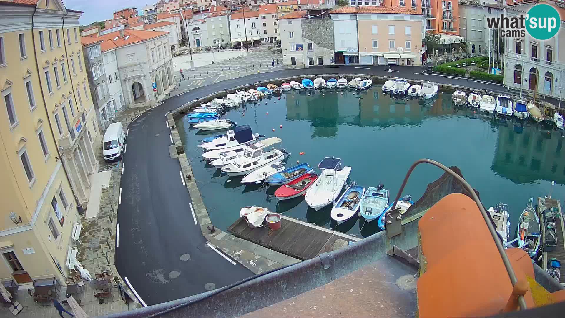 Villa Piranesi Pogled v živo Piran – Slovenija