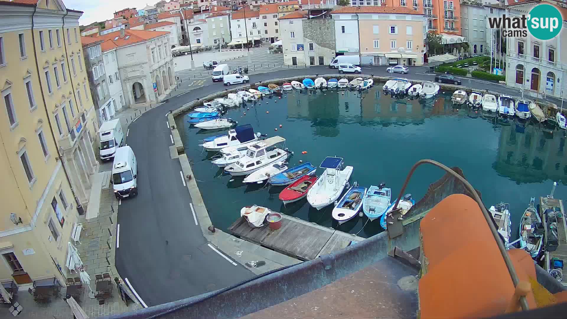 Villa Piranesi Pogled v živo Piran – Slovenija