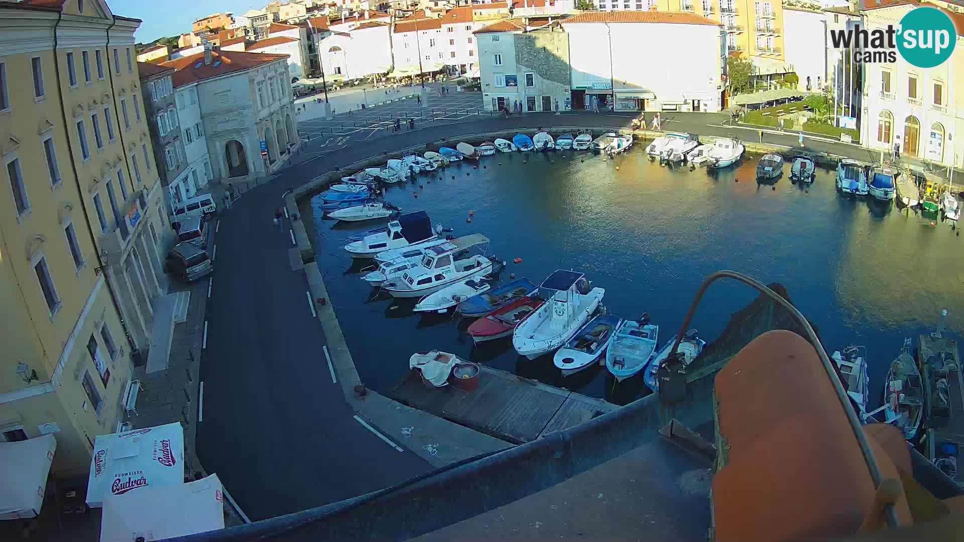 Villa Piranesi Pogled v živo Piran – Slovenija