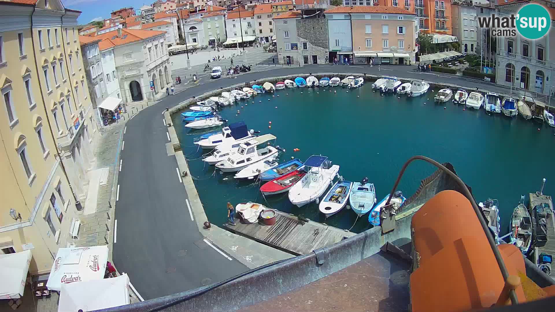 Villa Piranesi Pogled v živo Piran – Slovenija