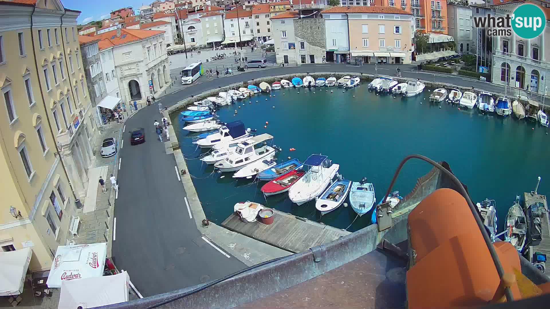 Villa Piranesi Pogled v živo Piran – Slovenija