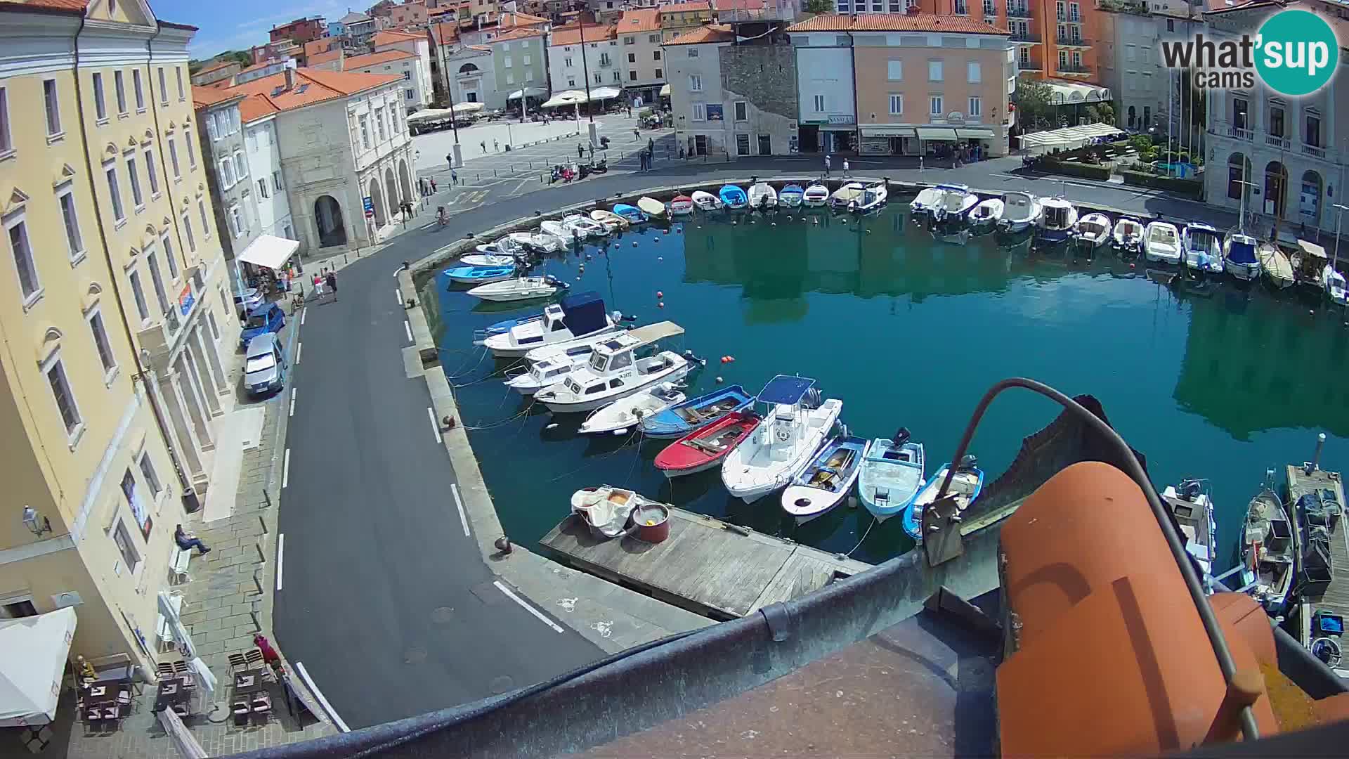 Villa Piranesi Pogled v živo Piran – Slovenija