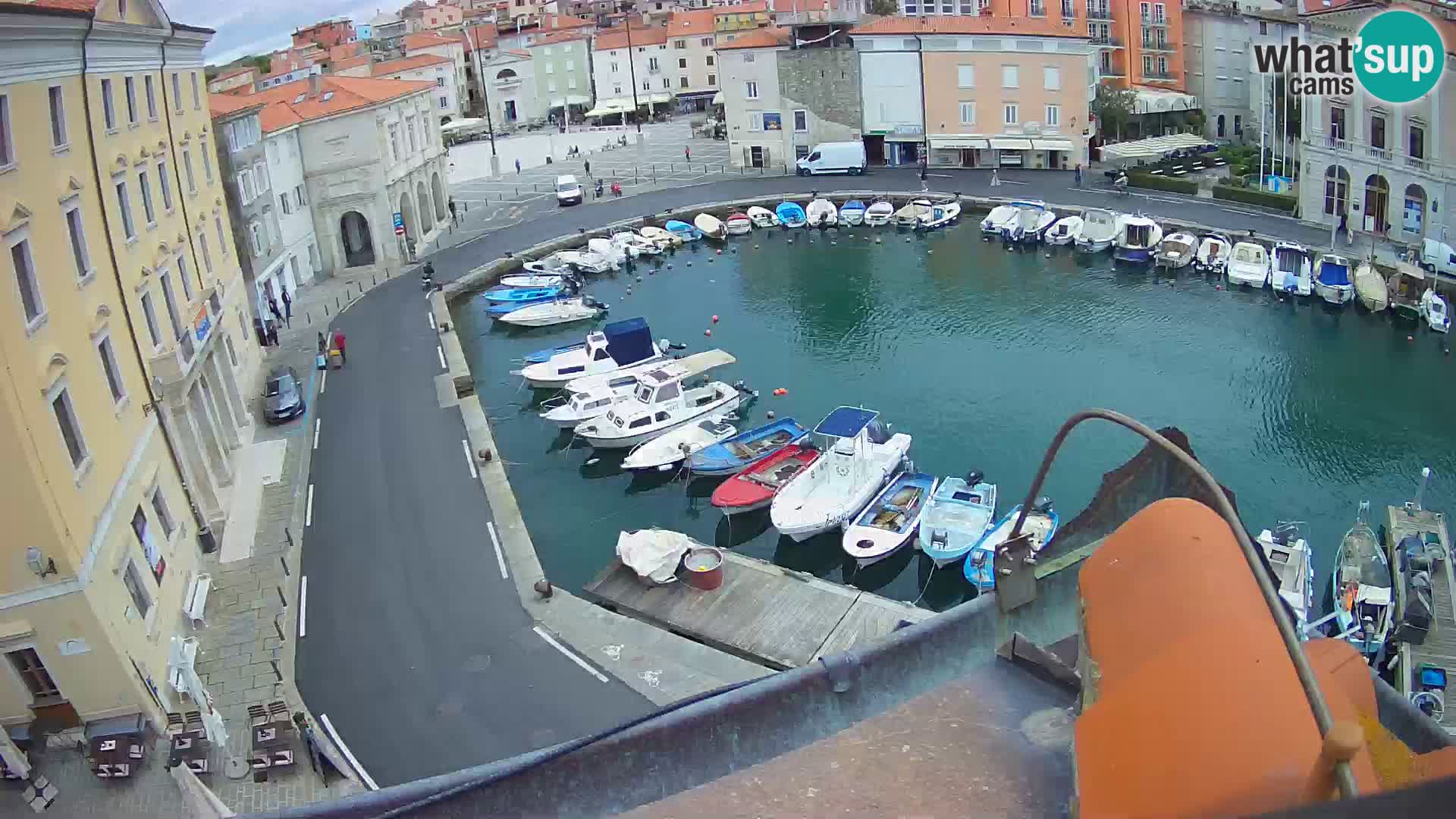 Villa Piranesi Pogled v živo Piran – Slovenija