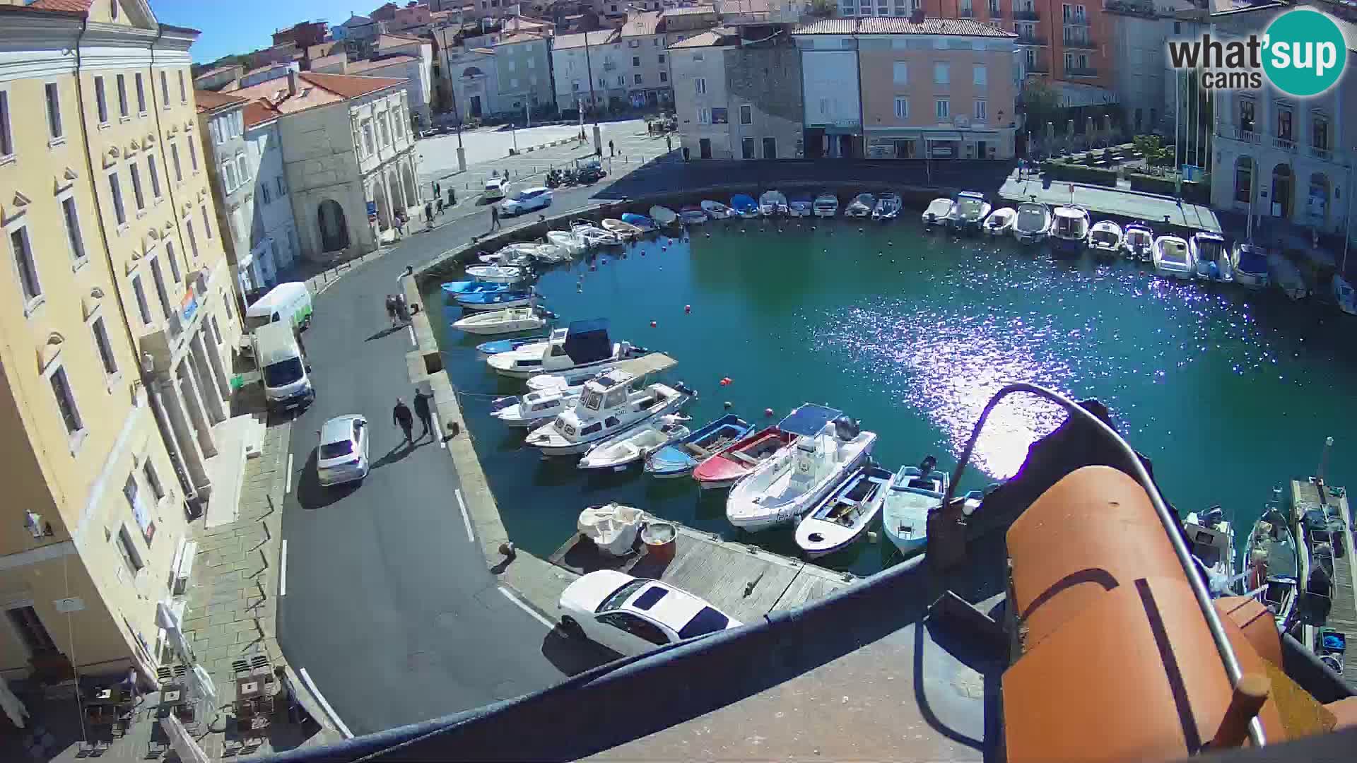 Villa Piranesi Pogled v živo Piran – Slovenija