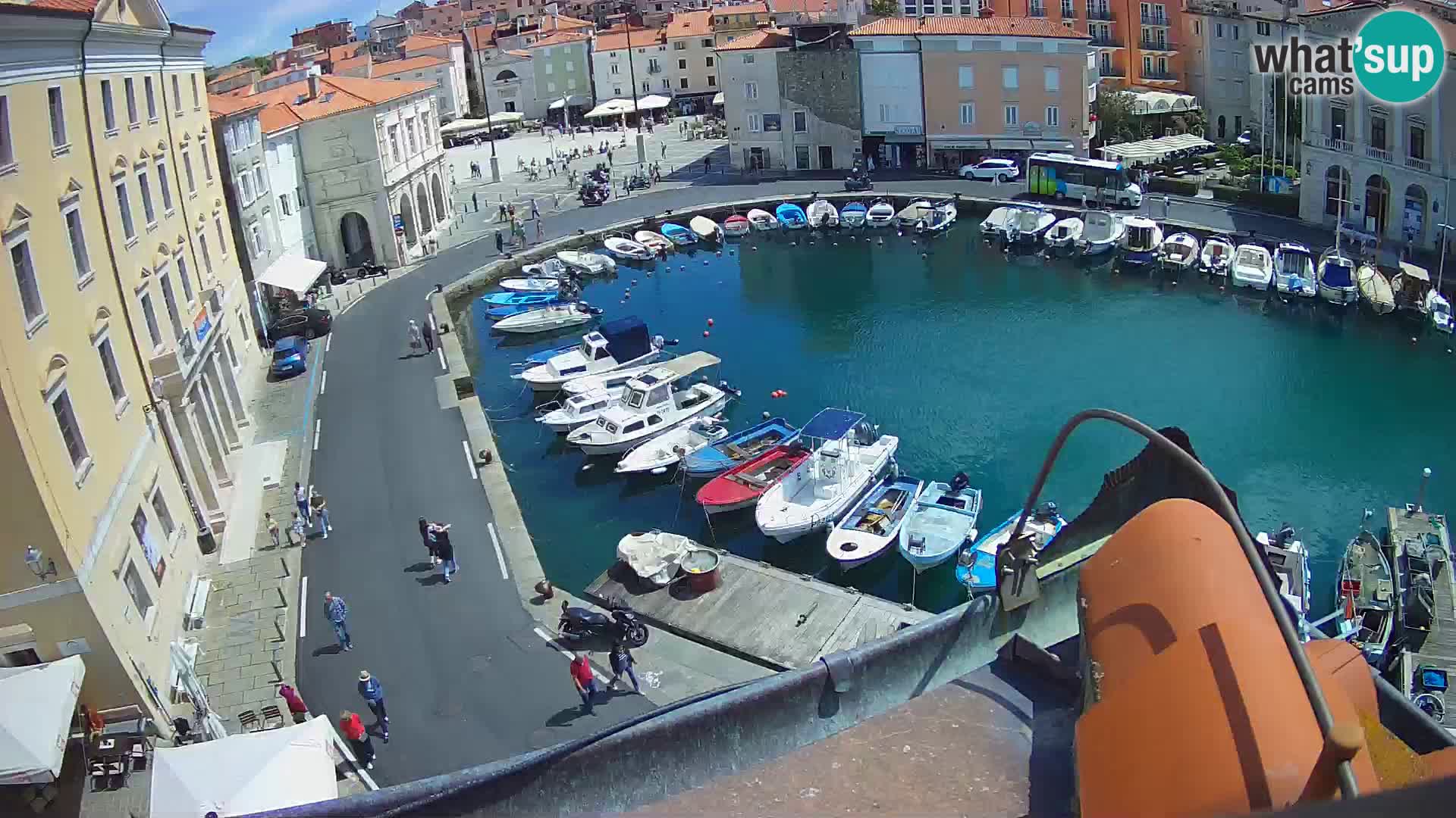 Villa Piranesi Pogled v živo Piran – Slovenija