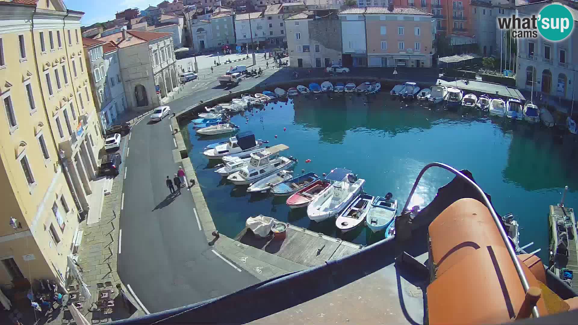 Villa Piranesi Pogled v živo Piran – Slovenija