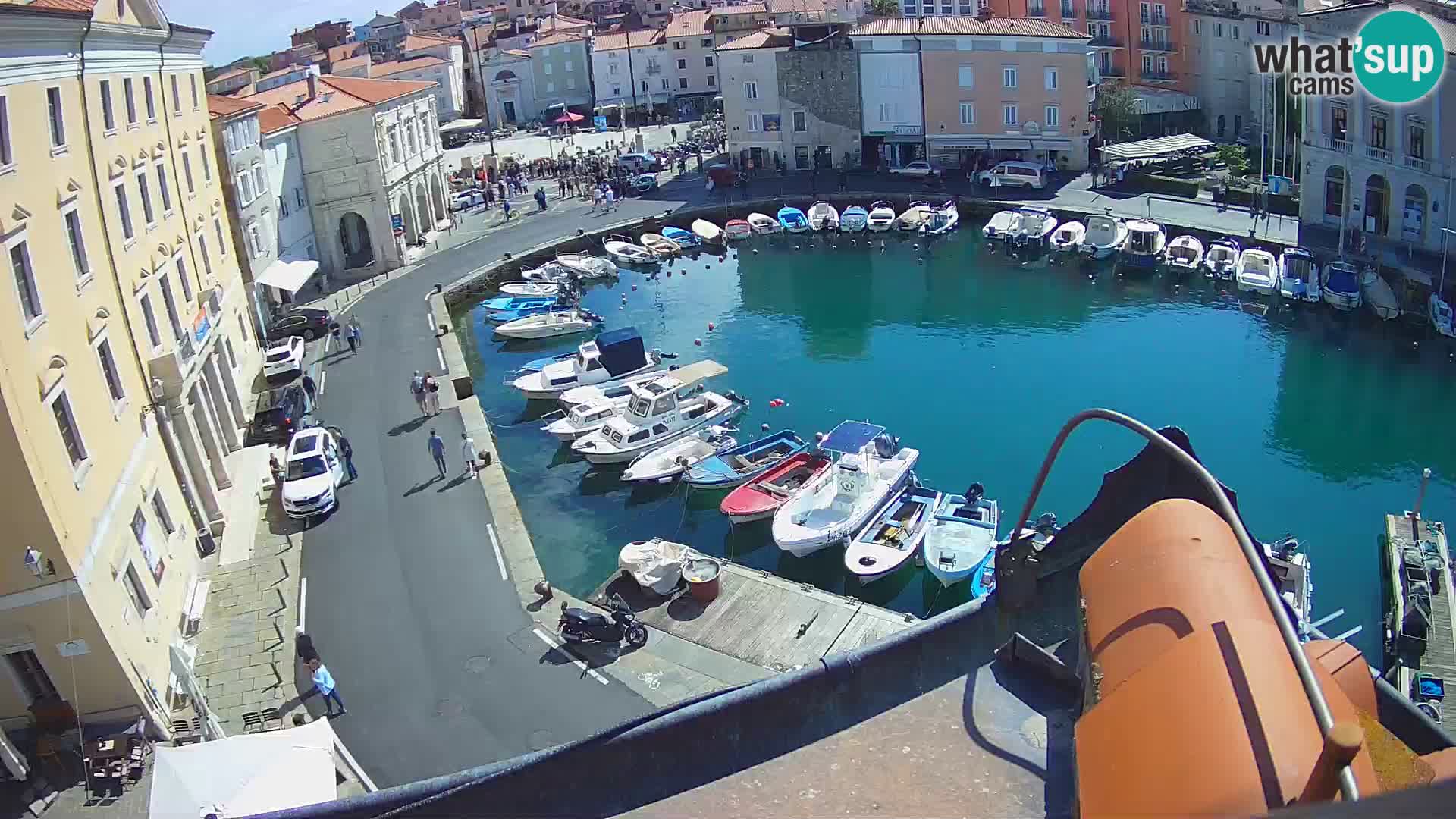 Villa Piranesi Pogled v živo Piran – Slovenija