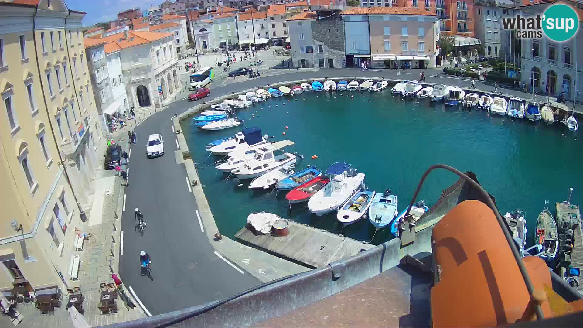 Villa Piranesi Pogled v živo Piran – Slovenija