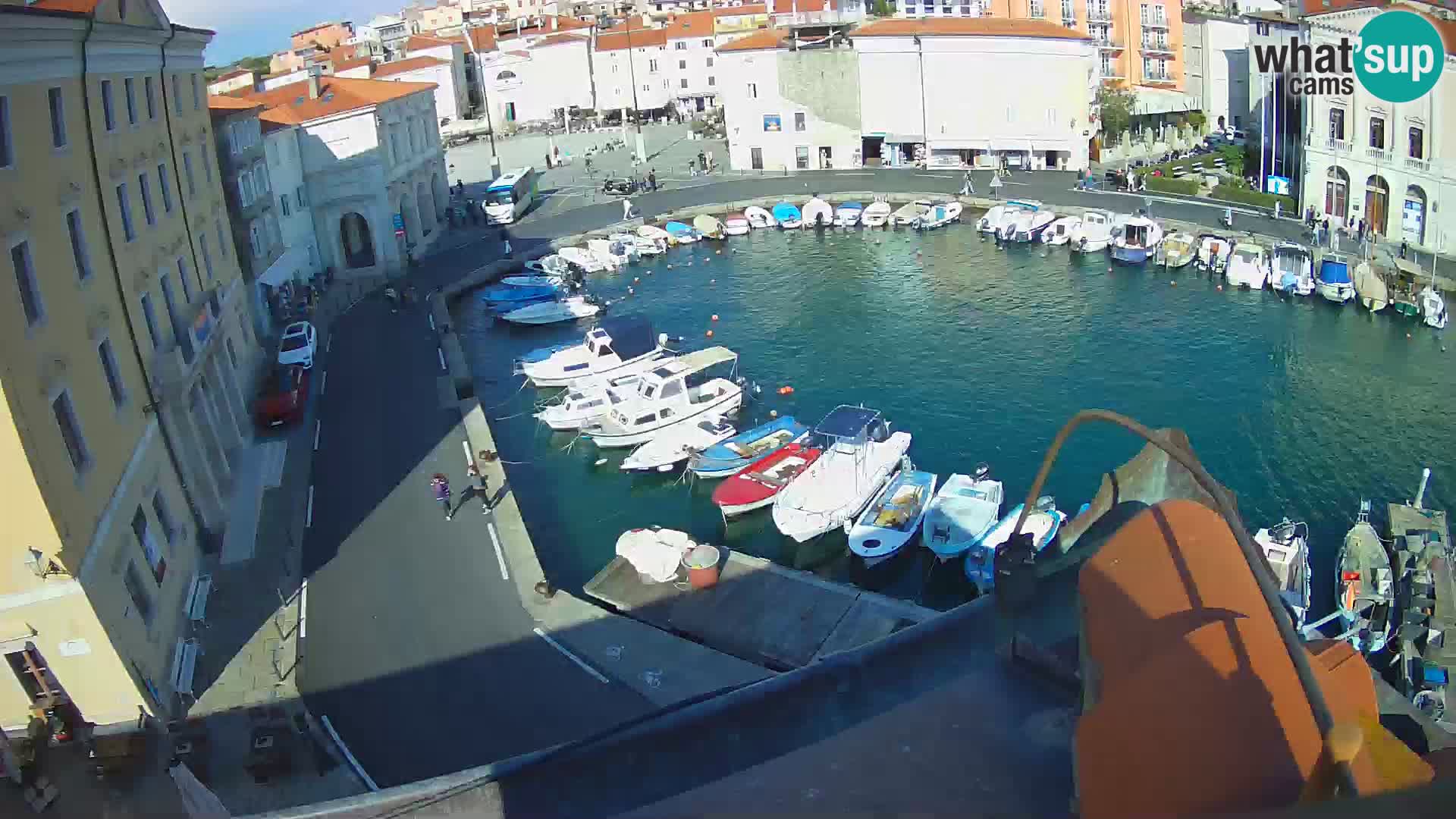 Villa Piranesi Pogled v živo Piran – Slovenija