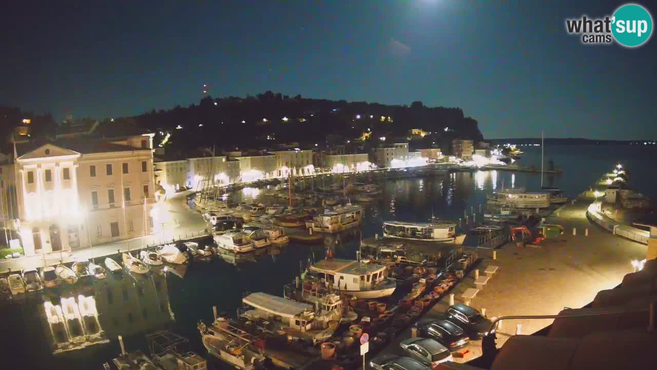 Live webcam from Piran “Mandrač” – Amazing live view from Villa Piranesi