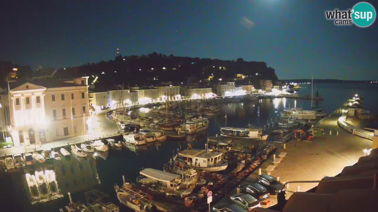 Live webcam from Piran “Mandrač” – Amazing live view from Villa Piranesi