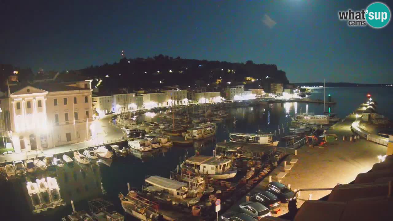 Live-Webcam aus Piran “Mandrač” – Erstaunliche Live-Ansicht von Villa Piranesi
