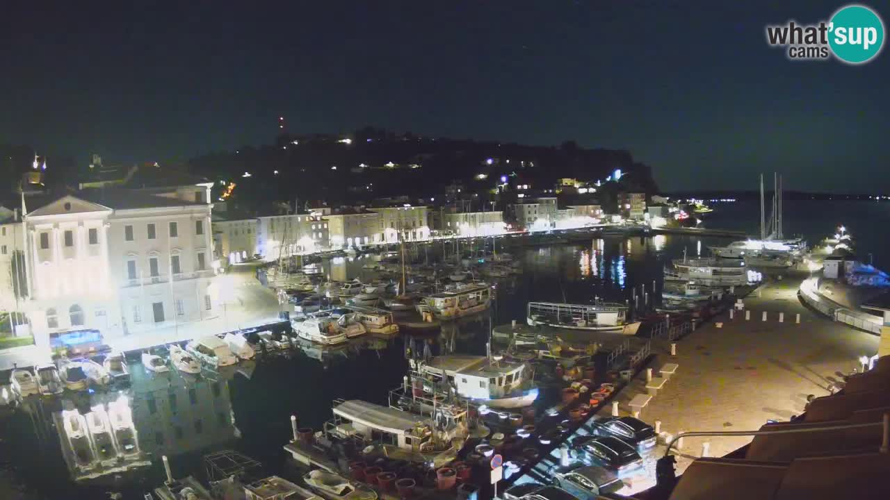 Web kamera uživo iz Pirana “Mandrač” – Nevjerojatan pogled uživo iz Ville Piranesi