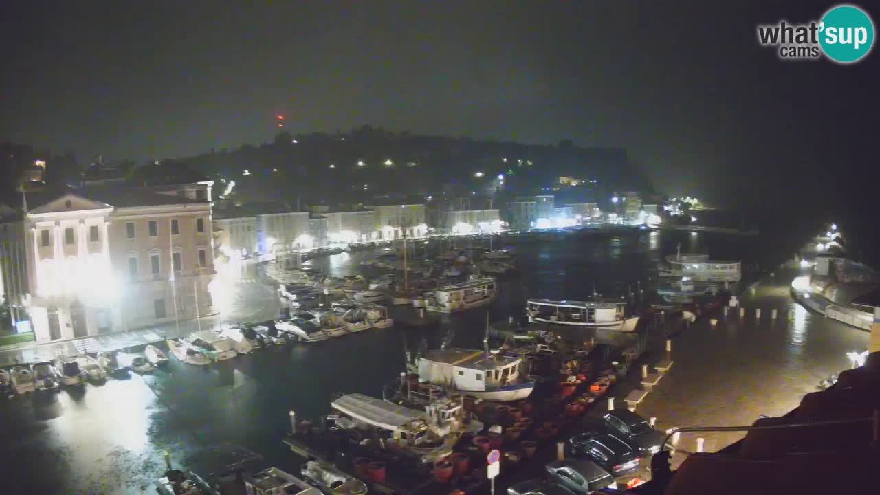 Live webcam from Piran “Mandrač” – Amazing live view from Villa Piranesi