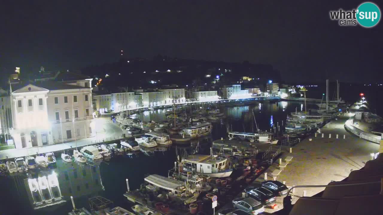 Live webcam from Piran “Mandrač” – Amazing live view from Villa Piranesi