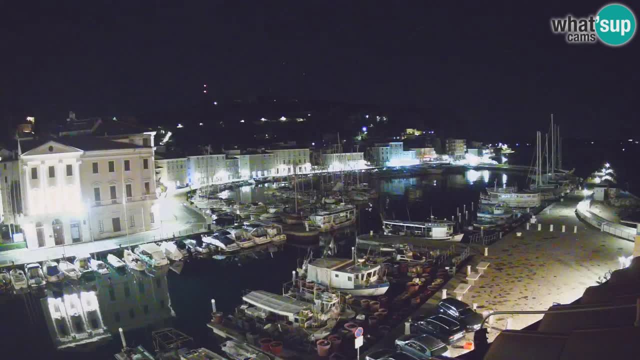 Live webcam from Piran “Mandrač” – Amazing live view from Villa Piranesi