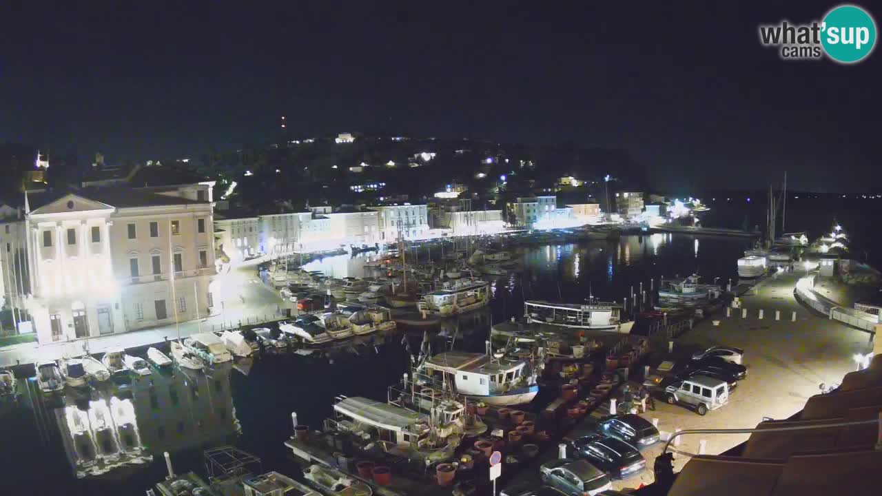 Live webcam from Piran “Mandrač” – Amazing live view from Villa Piranesi