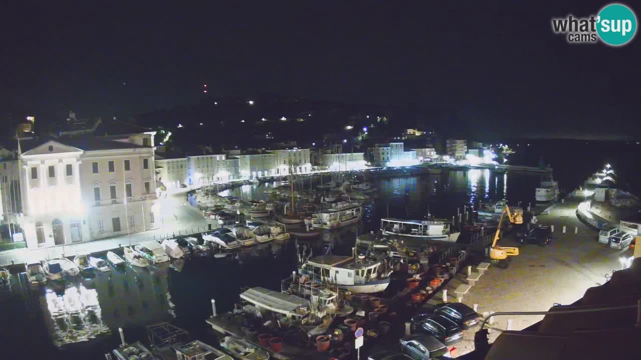 Live webcam from Piran “Mandrač” – Amazing live view from Villa Piranesi