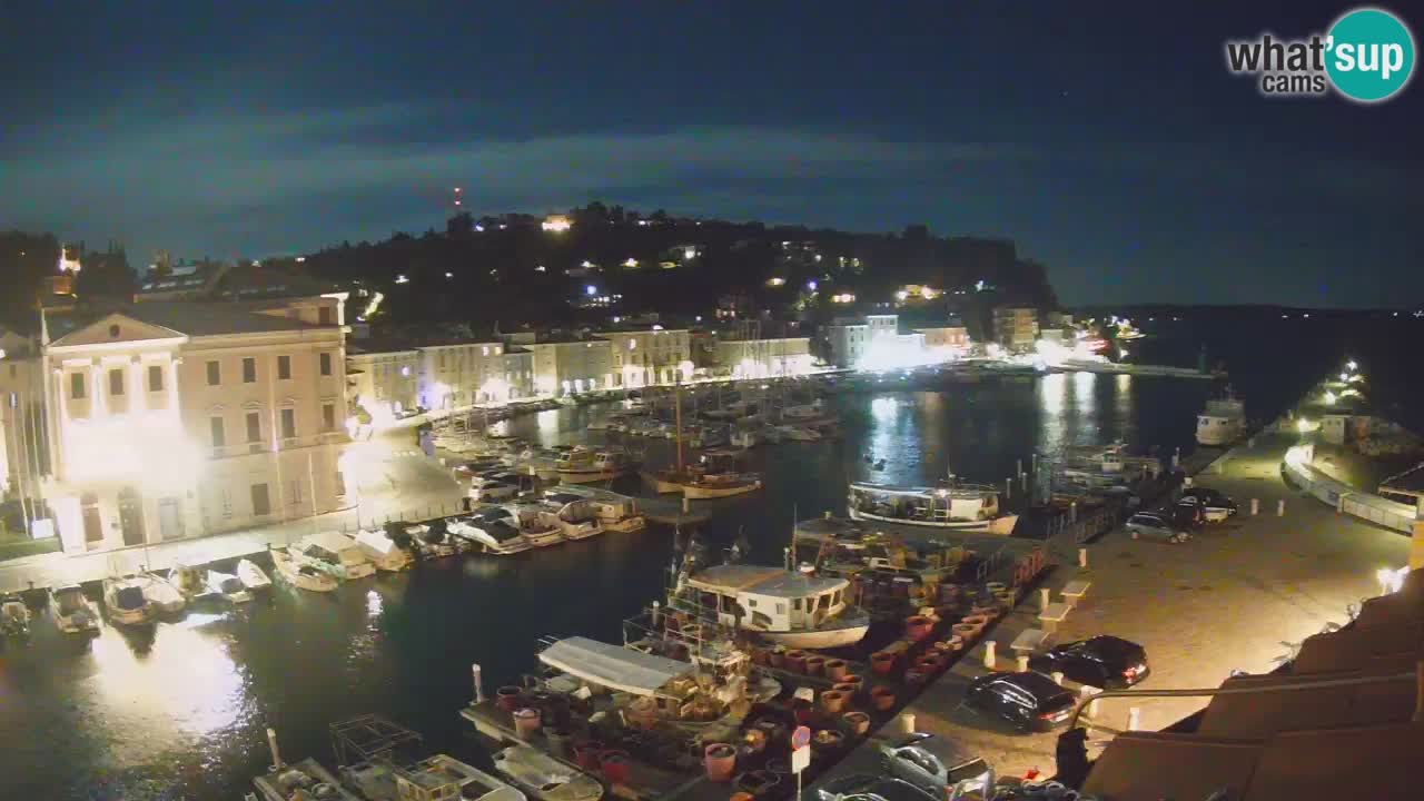 Cámara web en vivo desde Piran “Mandrač” – Increíble vista en vivo desde Villa Piranesi