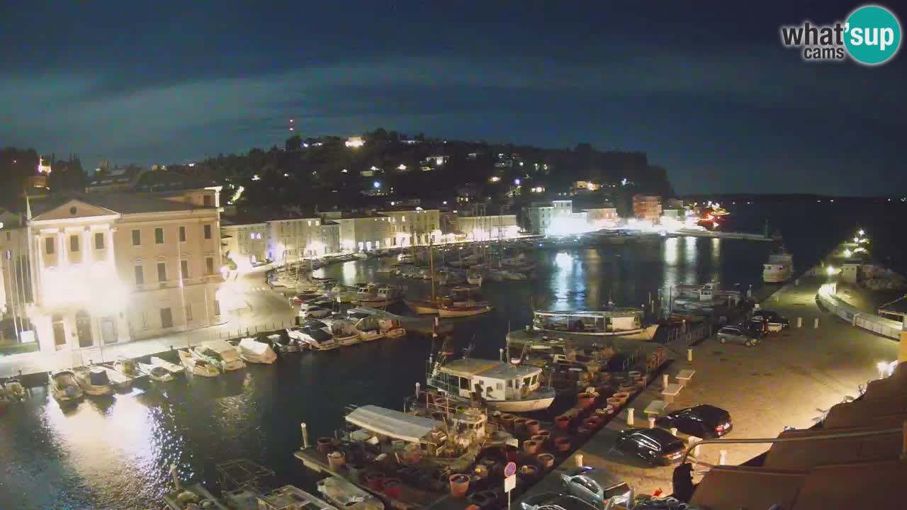 Cámara web en vivo desde Piran “Mandrač” – Increíble vista en vivo desde Villa Piranesi