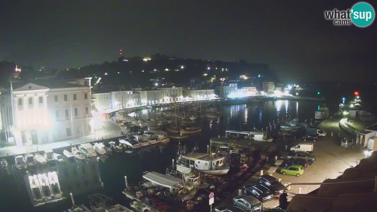 Live-Webcam aus Piran “Mandrač” – Erstaunliche Live-Ansicht von Villa Piranesi