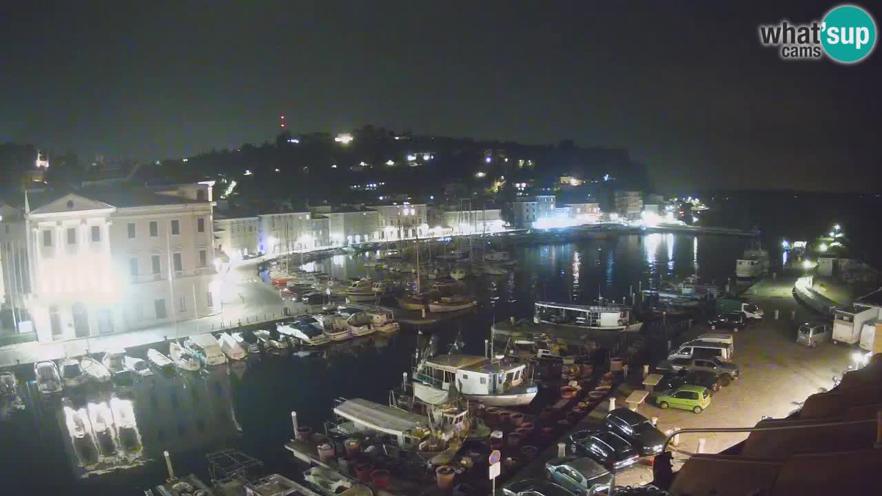 Live webcam from Piran “Mandrač” – Amazing live view from Villa Piranesi