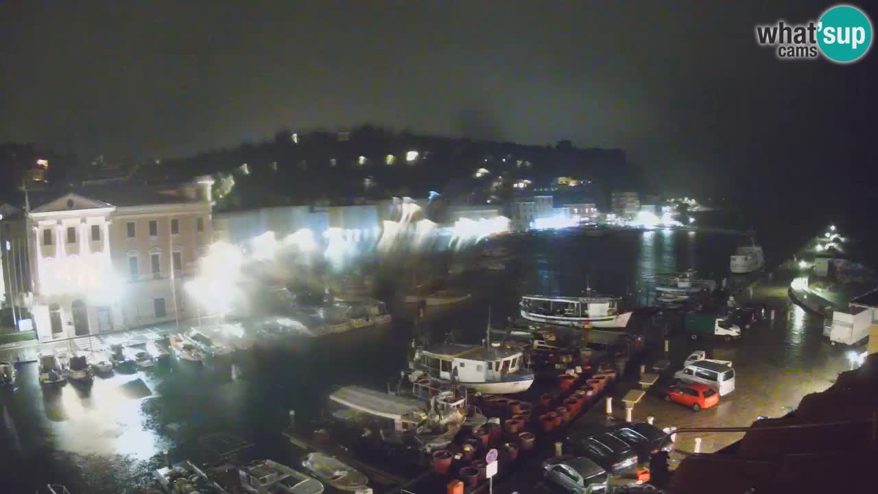 Live-Webcam aus Piran “Mandrač” – Erstaunliche Live-Ansicht von Villa Piranesi