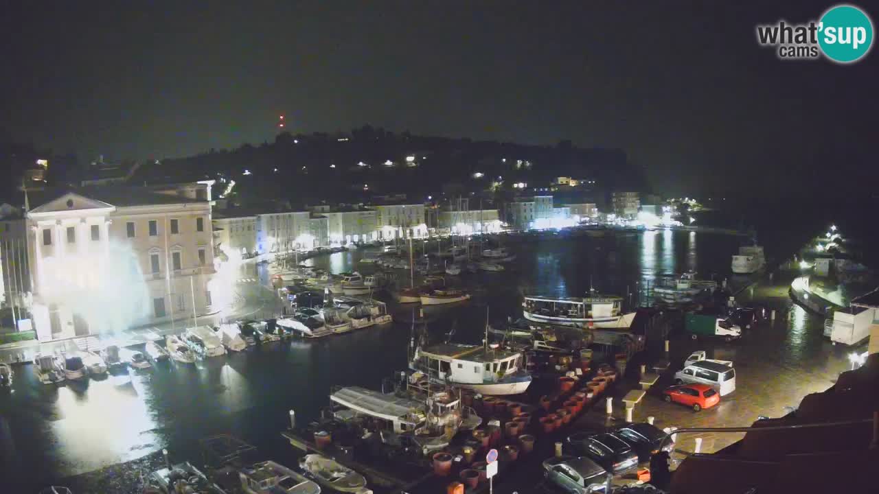 Live-Webcam aus Piran “Mandrač” – Erstaunliche Live-Ansicht von Villa Piranesi