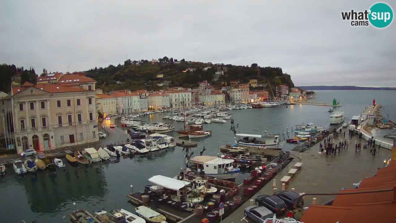 Cámara web en vivo desde Piran “Mandrač” – Increíble vista en vivo desde Villa Piranesi