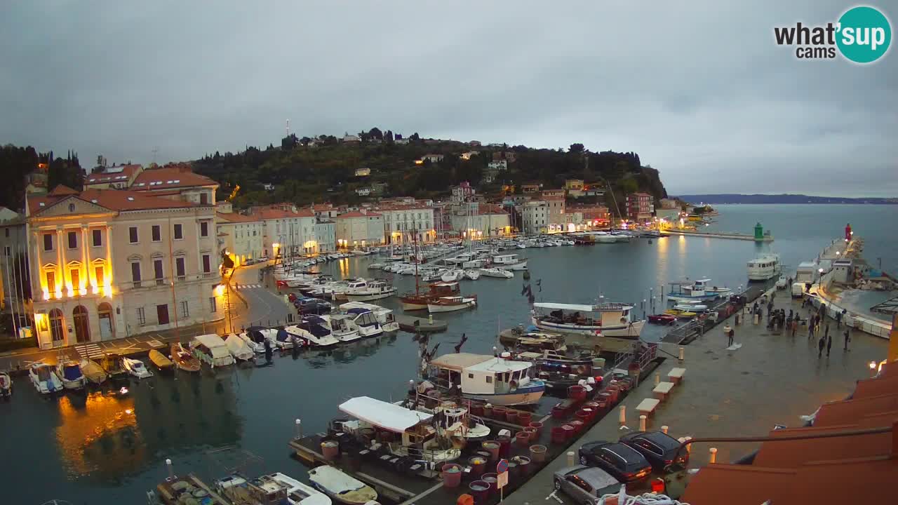 Cámara web en vivo desde Piran “Mandrač” – Increíble vista en vivo desde Villa Piranesi