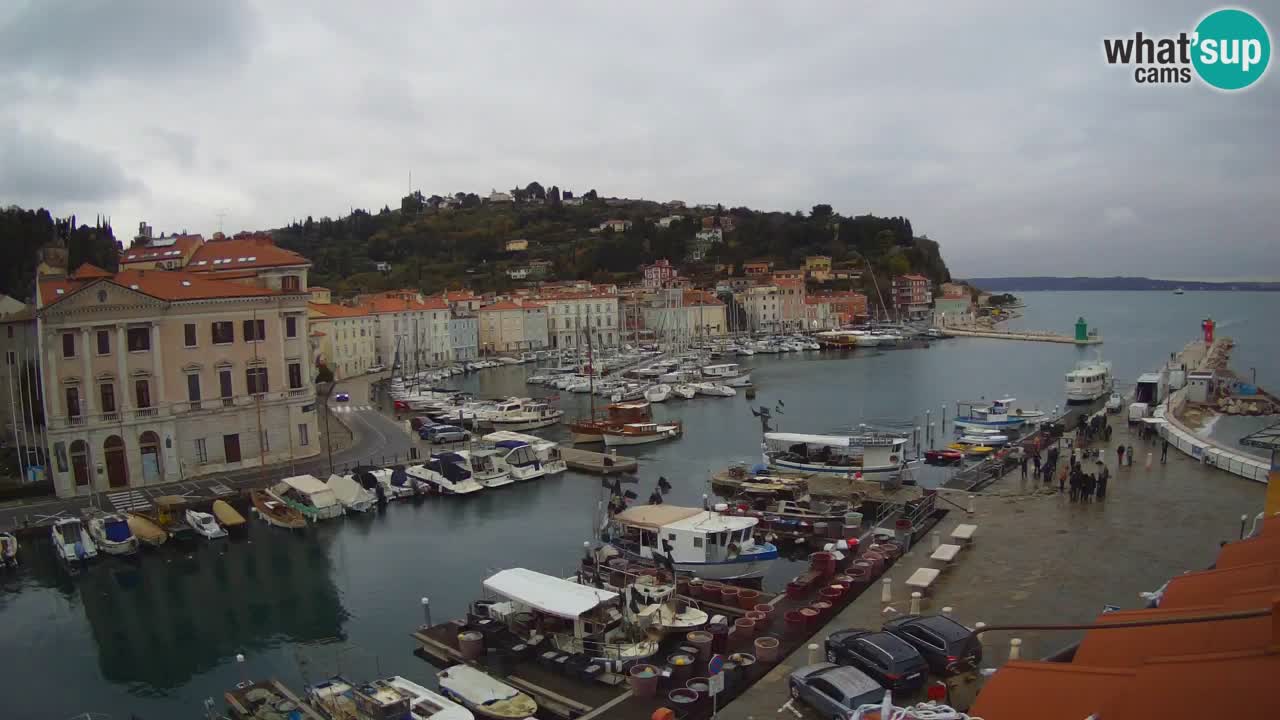 Cámara web en vivo desde Piran “Mandrač” – Increíble vista en vivo desde Villa Piranesi