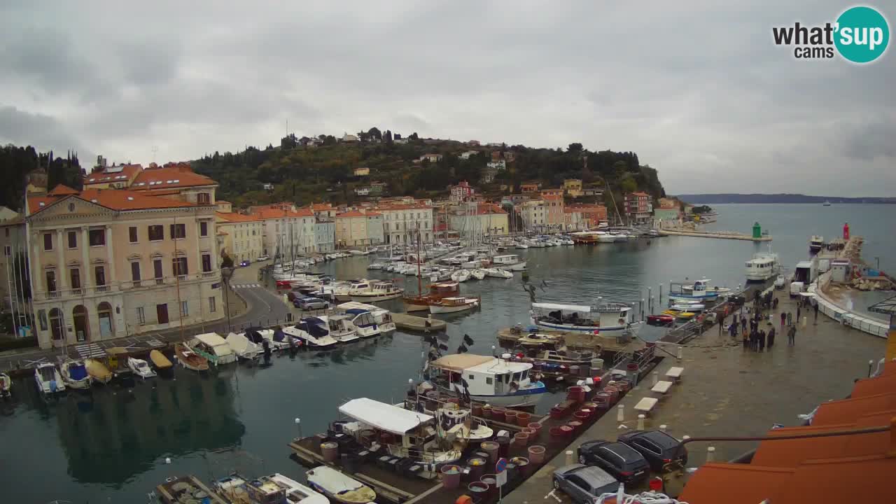 Cámara web en vivo desde Piran “Mandrač” – Increíble vista en vivo desde Villa Piranesi