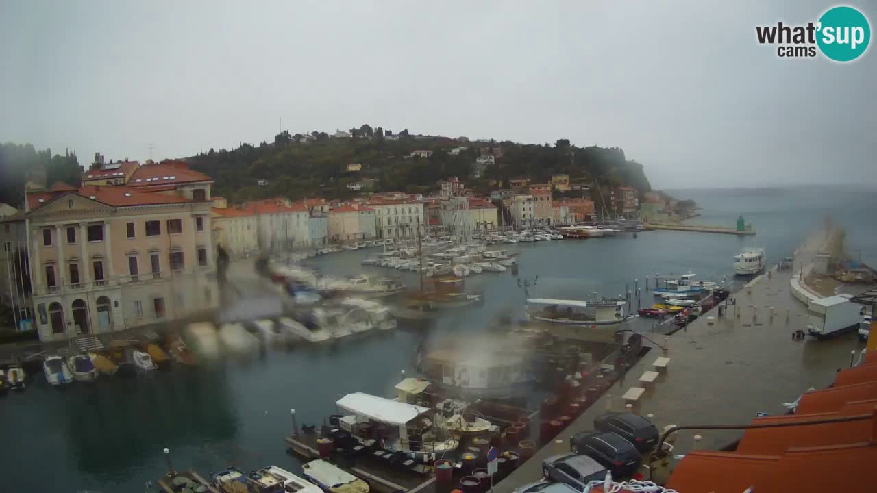 Cámara web en vivo desde Piran “Mandrač” – Increíble vista en vivo desde Villa Piranesi