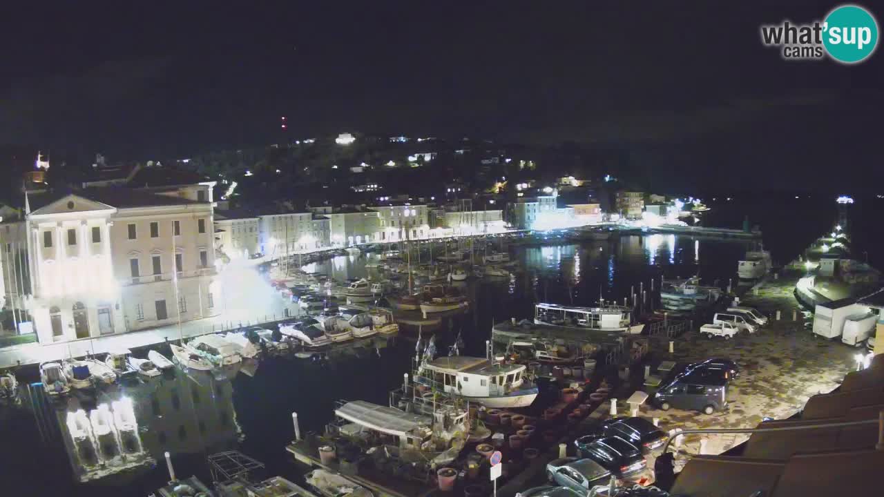 Live-Webcam aus Piran “Mandrač” – Erstaunliche Live-Ansicht von Villa Piranesi