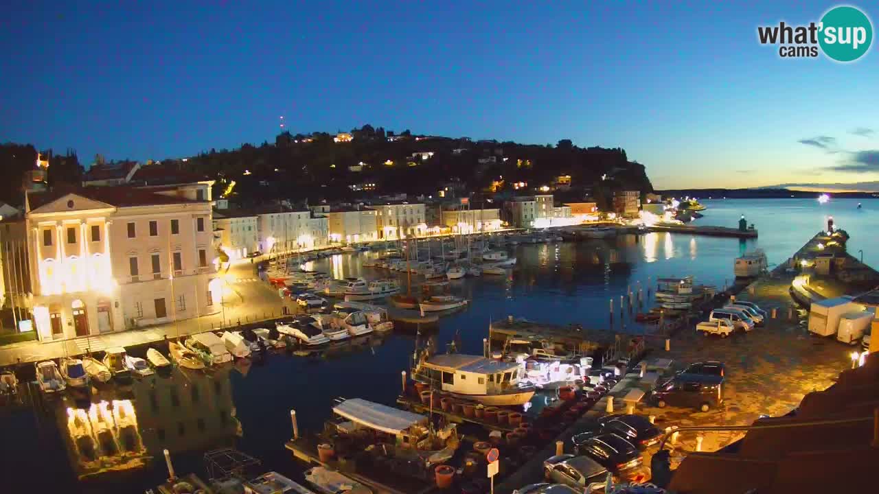 Cámara web en vivo desde Piran “Mandrač” – Increíble vista en vivo desde Villa Piranesi