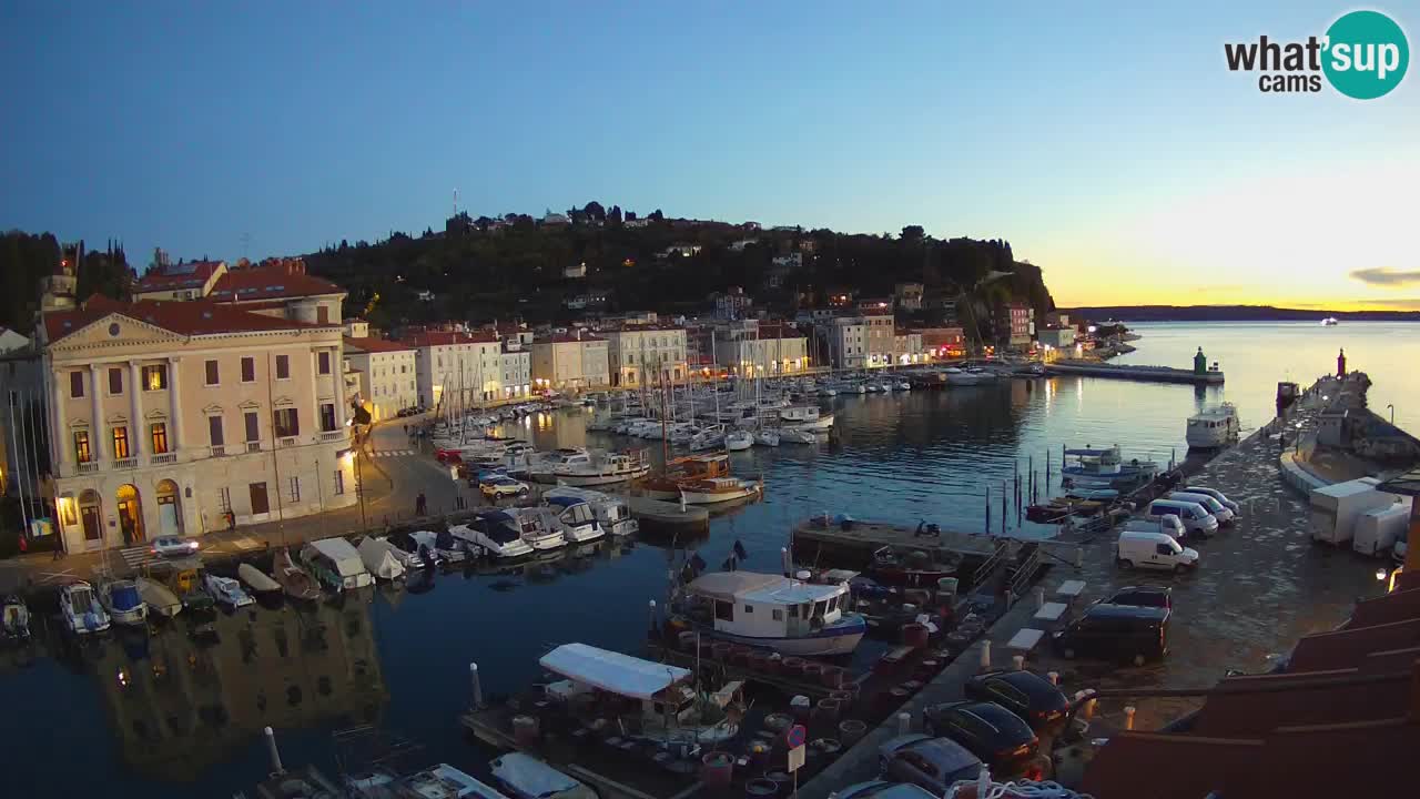 Cámara web en vivo desde Piran “Mandrač” – Increíble vista en vivo desde Villa Piranesi